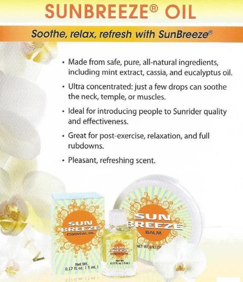 Sunbreeze Oil Details